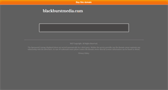 Desktop Screenshot of blackburstmedia.com